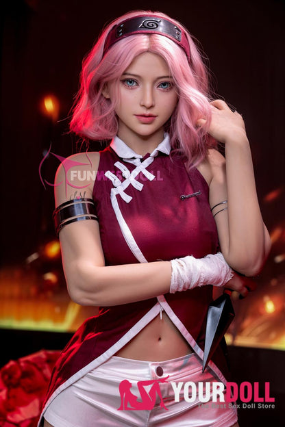159cm (5ft2) A-cup Cosplay Sex Doll Alice, Head #038