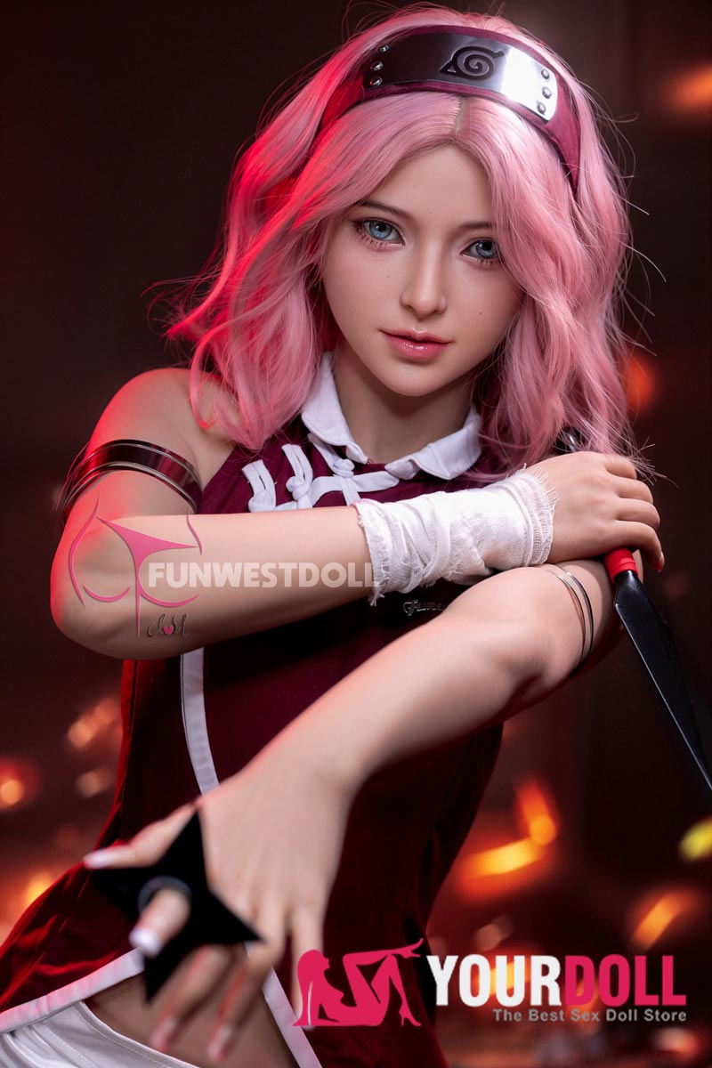 159cm (5ft2) A-cup Cosplay Sex Doll Alice, Head #038