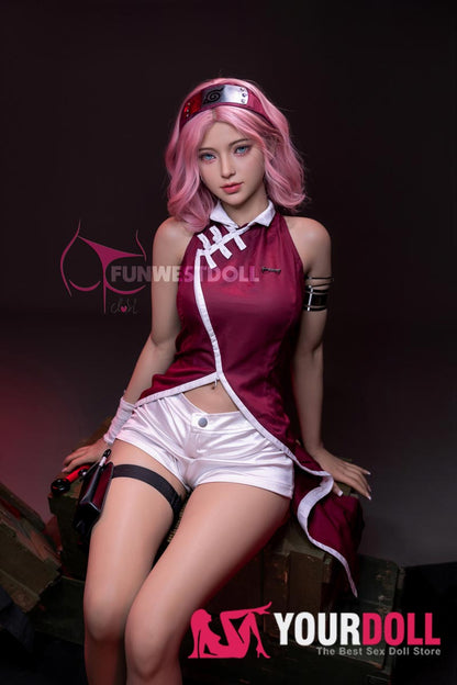 159cm (5ft2) A-cup Cosplay Sex Doll Alice, Head #038